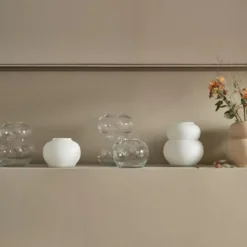 Wazon Mingei 22 Cm Biały Bolia