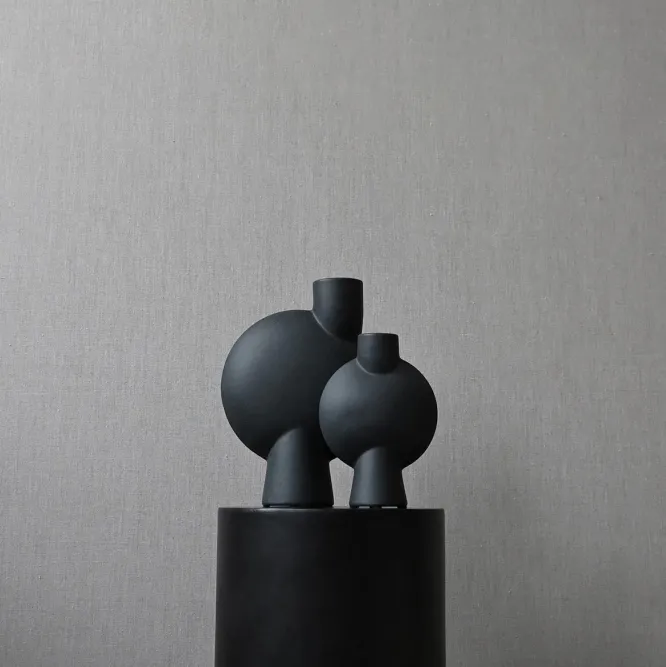 Wazon Sphere Bubl Medio Czarny 101 Copenhagen