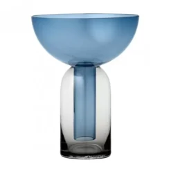 Wazon Torus 15 Cm Niebieski Aytm