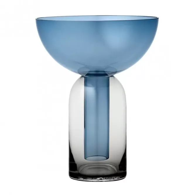 Wazon Torus 15 Cm Niebieski Aytm
