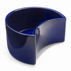 Wazon 9563 V-Bol High Ciemnoniebieski Zanotta