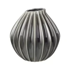 Wazon Wide Smoked Pearl 25 Cm Broste Copenhagen