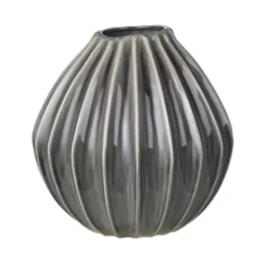 Wazon Wide Smoked Pearl 30 Cm Broste Copenhagen
