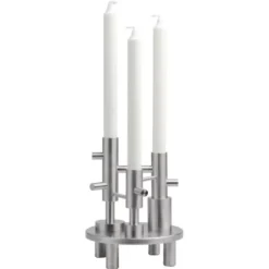 Świecznik Candleholder Large Stal Nierdzewna Fritz Hansen