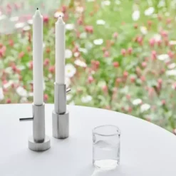 Świecznik Candleholder Large Stal Nierdzewna Fritz Hansen