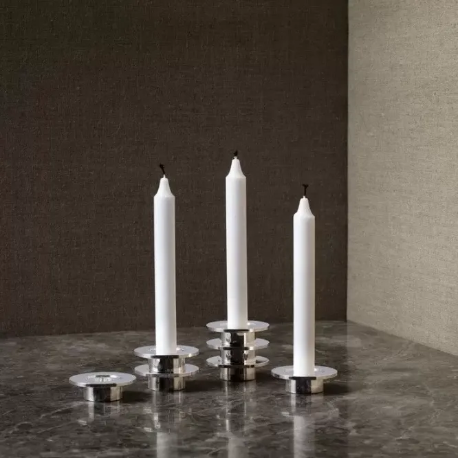 Świecznik Candleholder Single 1 Stal Nierdzewna Fritz Hansen