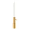 Świecznik Candleholder Single 2 Mosiądz Fritz Hansen