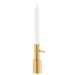 Świecznik Candleholder Single 2 Mosiądz Fritz Hansen