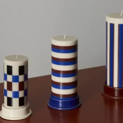 Świecznik Column 11 Cm Zgaszony Błękit Hay