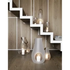 Świecznik Design With Light 16 Cm Przezroczysty Holme Gaard