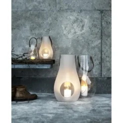 Świecznik Design With Light 16 Cm Przezroczysty Holme Gaard