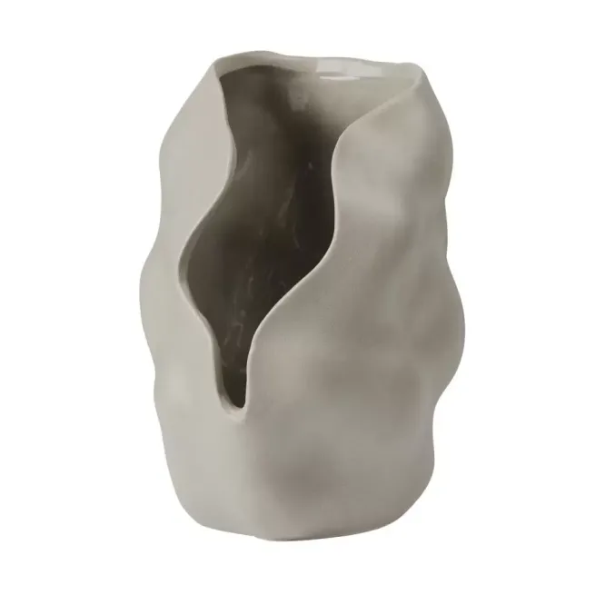 Świecznik Hekla 24 Cm Jasnoszary Broste Copenhagen