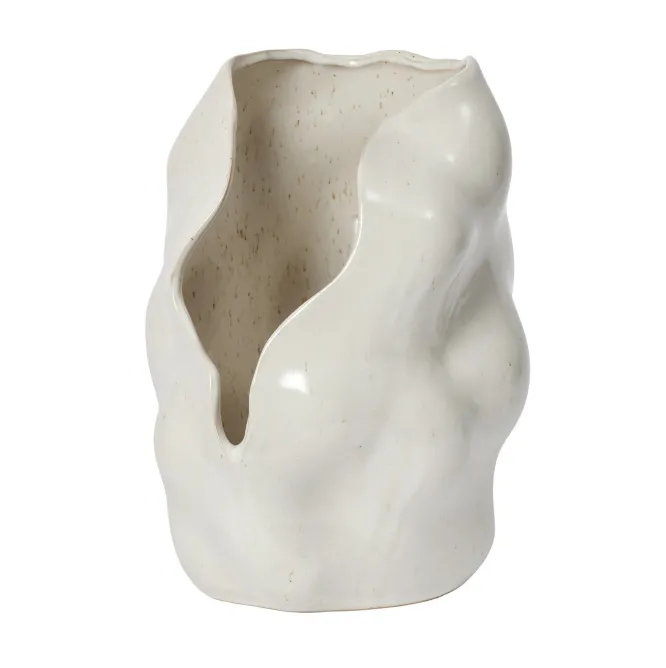 Świecznik Hekla 24 Cm Kremowy Broste Copenhagen