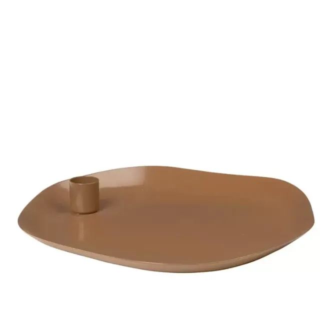 Świecznik Mie Mini 25 Cm Jasny Brąz Broste Copenhagen