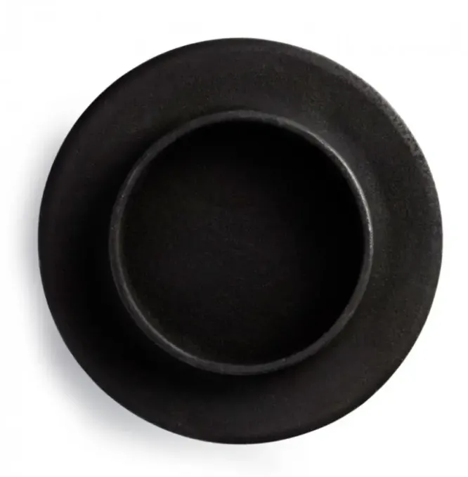 Świecznik Na Grubą Świecę Heima Czarny Normann Copenhagen