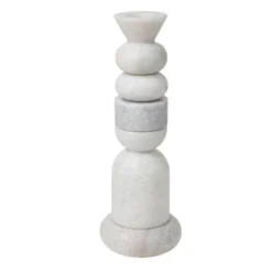 Świecznik Stone Biały Tom Dixon
