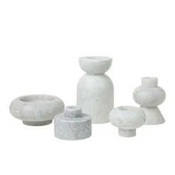 Świecznik Stone Biały Tom Dixon