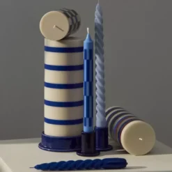Świecznik Tube S Limonkowy Hay