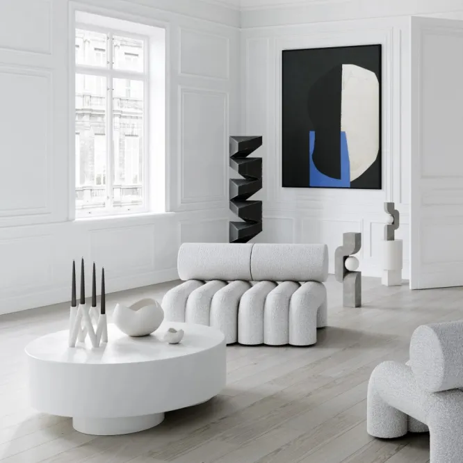 Świecznik W Biały 101 Copenhagen