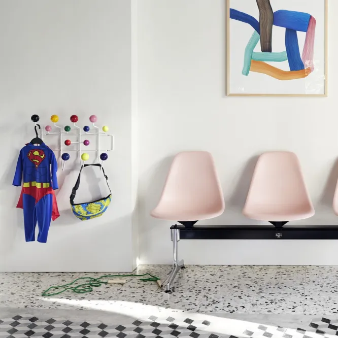 Wieszak Ścienny Hang It All Soft Grey, Marble Vitra