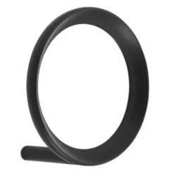 Wieszak Ścienny Loop 9 Cm Czarny Normann Copenhagen