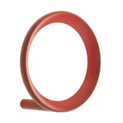 Wieszak Ścienny Loop 7 Cm Czerwony Normann Copenhagen