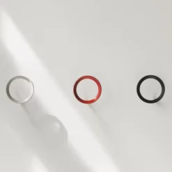 Wieszak Ścienny Loop 9 Cm Czerwony Normann Copenhagen