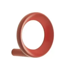 Wieszak Ścienny Loop 4 Cm Czerwony Normann Copenhagen