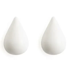 Wieszak Dropit 2 Szt. Duży Biały Normann Copenhagen