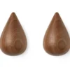 Wieszak Dropit 2 Szt. Duży Orzech Normann Copenhagen