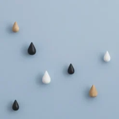 Wieszak Dropit 2 Szt. Mały Biały Normann Copenhagen
