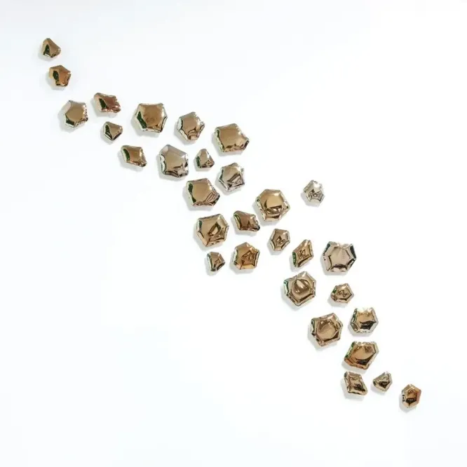 Wieszaki Kamyki Emerald 6 Szt. Zieta