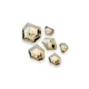 Wieszaki Kamyki Flamed Gold 6 Szt. Zieta