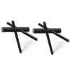 Wieszak Sticks 2 Szt. Czarny Normann Copenhagen