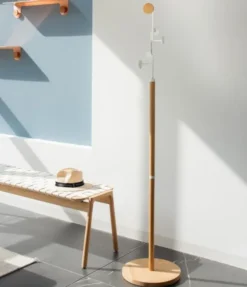 Wieszak Stojący Hook Biały Gazzda