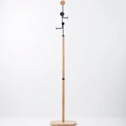 Wieszak Stojący Hook Czarny Gazzda