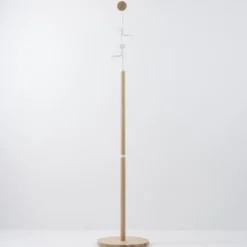 Wieszak Stojący Hook Czarny Gazzda