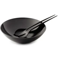 Łyżki Do Sałatek Krenit Czarne Normann Copenhagen