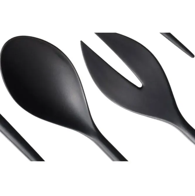 Łyżki Do Sałatek Krenit Czarne Normann Copenhagen