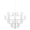 Żyrandol Amp Duży Biały Normann Copenhagen