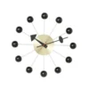 Zegar Ścienny Ball Clock Czarno-Mosiężny Vitra