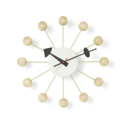 Zegar Ścienny Ball Clock Naturalny Buk Vitra