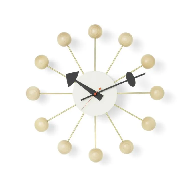 Zegar Ścienny Ball Clock Naturalny Buk Vitra