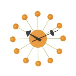 Zegar Ścienny Ball Clock Pomarańczowy Vitra