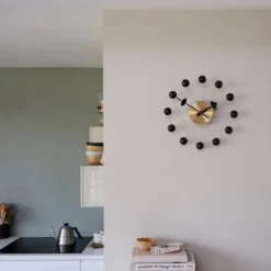 Zegar Ścienny Ball Clock Pomarańczowy Vitra