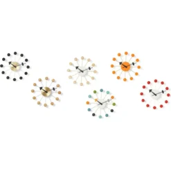 Zegar Ścienny Ball Clock Pomarańczowy Vitra