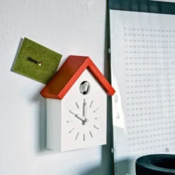 Zegar Ścienny Cu-Clock Pomarańczowy Magis