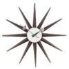 Zegar Ścienny Sunburst Orzech Vitra