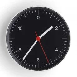 Zegar Ścienny Wall Clock Czarny Hay