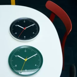 Zegar Ścienny Wall Clock Czarny Hay